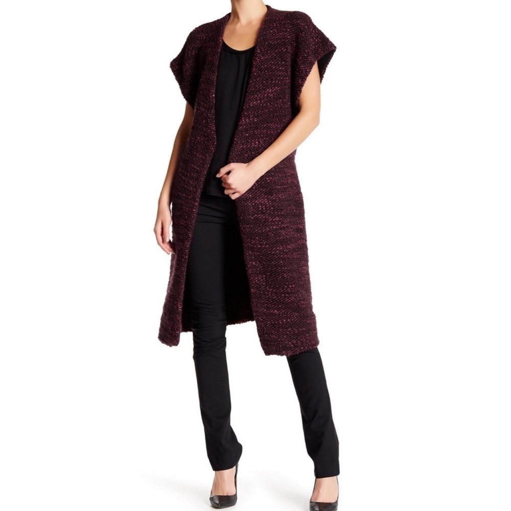 Alice + Olivia Augustine long duster kimono cardigan size small
